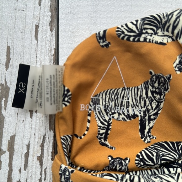 Rare Boys + Arrows Dana Bikini Top in Cat - Picture 4 of 4